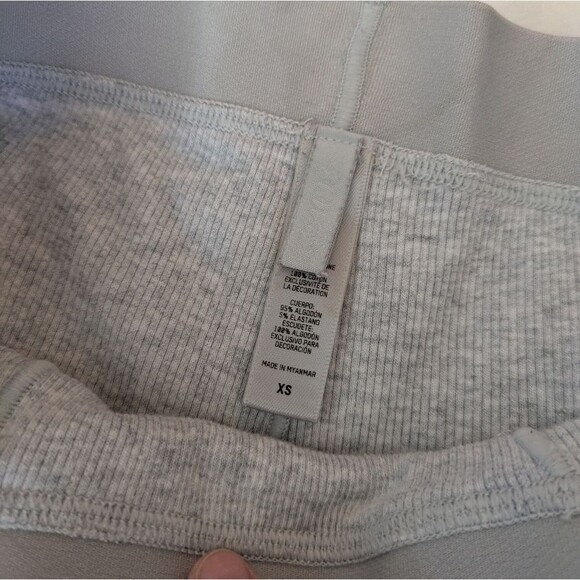 Skims Cotton Rib Boxers Heather Gray Grey Ribbed Boxer Briefs XS - Picture 5 of 6